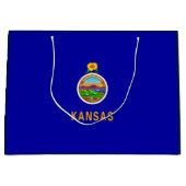 Vlagontwerp Kansas-staat Large Cadeautasje (Voorkant)