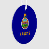 Vlagontwerp Kansas-staat Ornament (voorkant)