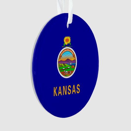 Vlagontwerp Kansas-staat Ornament (voorkant)