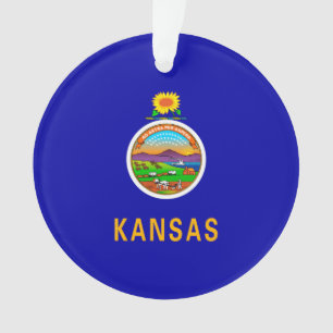Vlagontwerp Kansas-staat Ornament