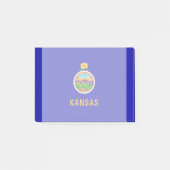 Vlagontwerp Kansas-staat Post-it® Notes (Voorkant)