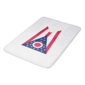 Vlagontwerp Ohio State Badmat (Gekanteld)