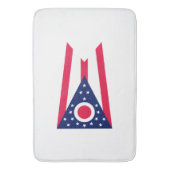 Vlagontwerp Ohio State Badmat (Voorkant Verticaal)