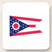 Vlagontwerp Ohio State Bier Onderzetter (Voorkant)