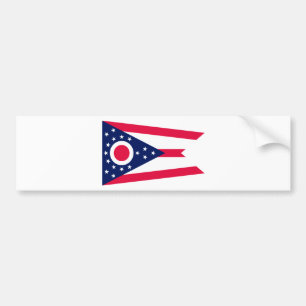 Vlagontwerp Ohio State Bumpersticker