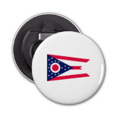 Vlagontwerp Ohio State Button Flesopener (Voorkant)