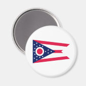 Vlagontwerp Ohio State Magneet (Voorkant / Achterkant)