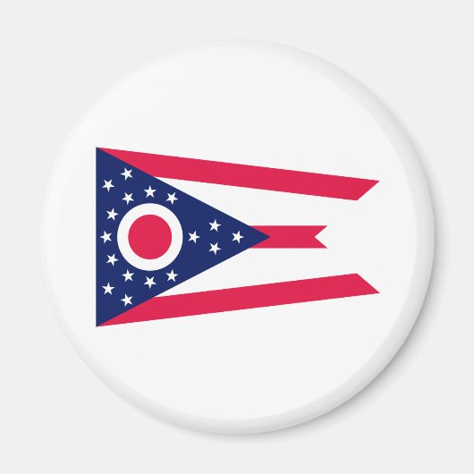 Vlagontwerp Ohio State Magneet (Voorkant)