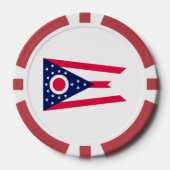 Vlagontwerp Ohio State Pokerchips (Voorkant)