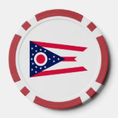 Vlagontwerp Ohio State Pokerchips (Achterkant)