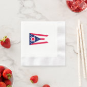 Vlagontwerp Ohio State Servetten (Insitu)
