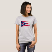 Vlagontwerp Ohio State T-shirt (Voorkant volledig)