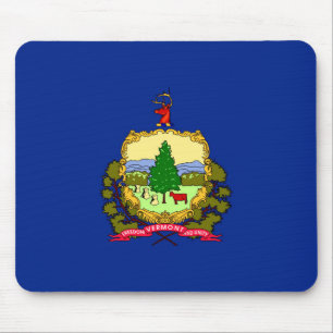 Vlagontwerp van de staat Vermont Muismat