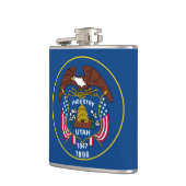 Vlagontwerp van de Utah-staat Heupfles (Links)