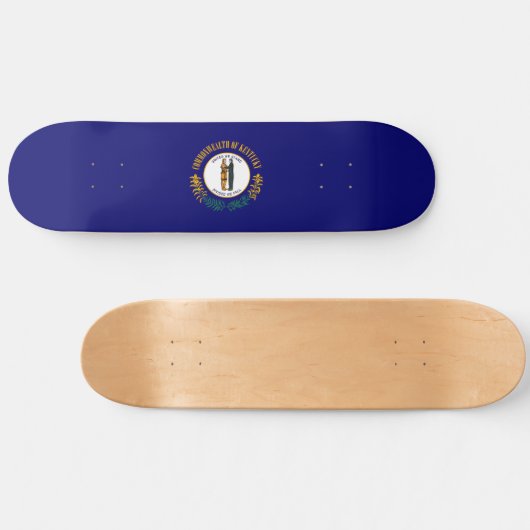 Vlagontwerp van Kentucky Persoonlijk Skateboard (Horizontaal)