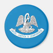 Vlagontwerp van LOUISIANA - Magneet (Voorkant)