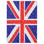 Vlagontwerp van Unienvlag Klembord (Achterkant)