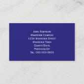 Vlagontwerp van Unienvlag Visitekaartje (Achterkant)