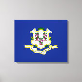 Vlagontwerp verbindingsstaat canvas afdruk (Voorkant)