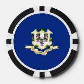 Vlagontwerp verbindingsstaat poker chips (Voorkant)
