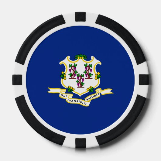 Vlagontwerp verbindingsstaat poker chips (Voorkant)