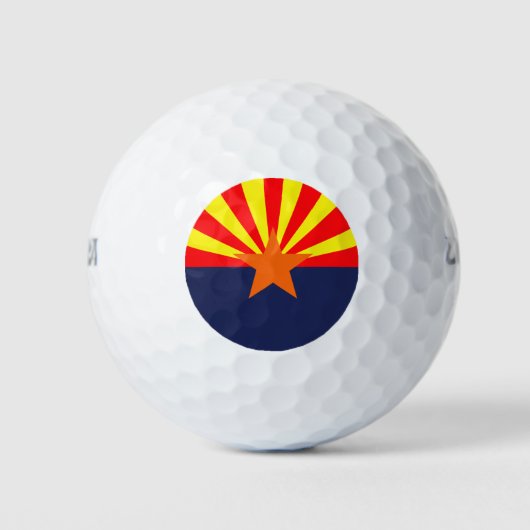 Vlagontwerp voor ARIZONA - Golfballen (Voorkant)
