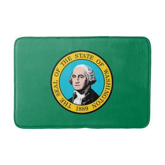 Vlagontwerp voor Washington State Badmat (Voorkant)