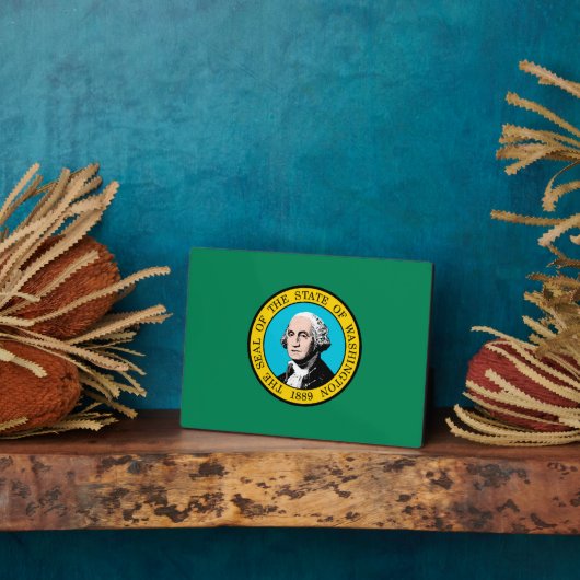 Vlagontwerp voor Washington State Fotoplaat (Zijkant)