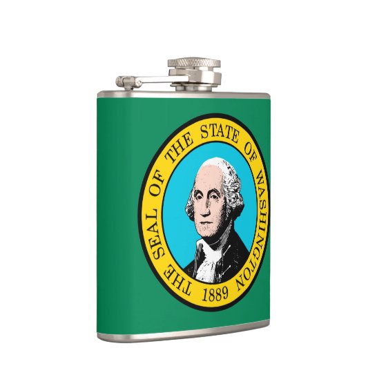 Vlagontwerp voor Washington State Heupfles (Rechts)