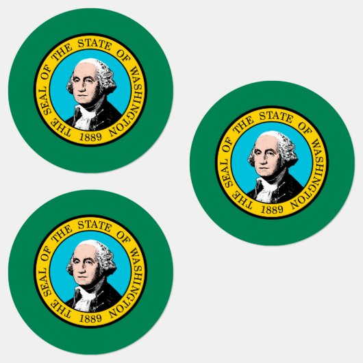 Vlagontwerp voor Washington State Labels (Groep)
