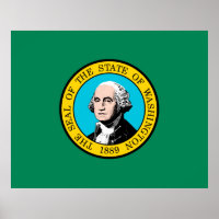 Vlagontwerp voor Washington State