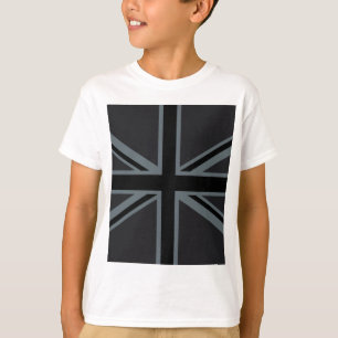Vlagontwerp voor zwarte UniefacJack T-shirt