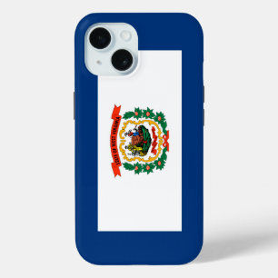 Vlagontwerp West Virginia iPhone 15 Case