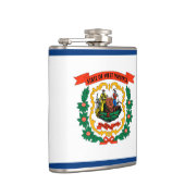 Vlagontwerp West Virginia Heupfles (Rechts)