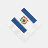 Vlagontwerp West Virginia Servet (Hoek)