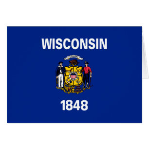 Vlagontwerp Wisconsin State