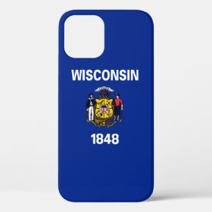 Vlagontwerp Wisconsin State Case-Mate iPhone Case