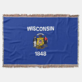 Vlagontwerp Wisconsin State Deken (Voorkant)