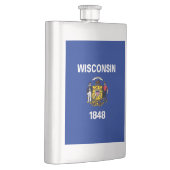 Vlagontwerp Wisconsin State Flacon (Rechts)
