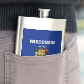 Vlagontwerp Wisconsin State Flacon (Voorbeeld)
