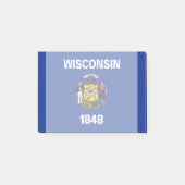 Vlagontwerp Wisconsin State Post-it® Notes (Voorkant)