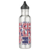Vlagpatriottisch gebied Verenigde Staten Waterfles (Rechts)