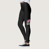 Vlagpatriottisch Leggings (Links)
