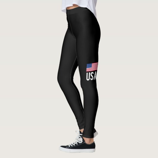 Vlagpatriottisch Leggings (Links)