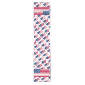 Vlagpatriottisch VS-AMERIKA Korte Tafelloper (Voorkant)