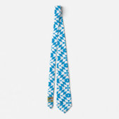 Vlagpatroon van Beieren, DUITSLAND Stropdas (Achterkant)