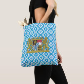 Vlagpatroon van Beieren, DUITSLAND Tote Bag (Dichtbij)