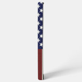 Vlagpatroon Verenigde Staten Samsung Galaxy Hoesje (Linkerkant)