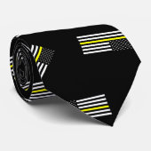 Vlagpatroon voor noodverzending stropdas (Opgerold)