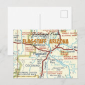 Vlagpersoneel Arizona  Briefkaart (Voorkant / Achterkant)